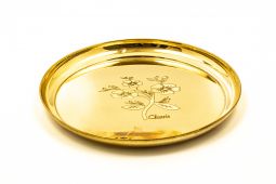 Aarti plate with beautiful design